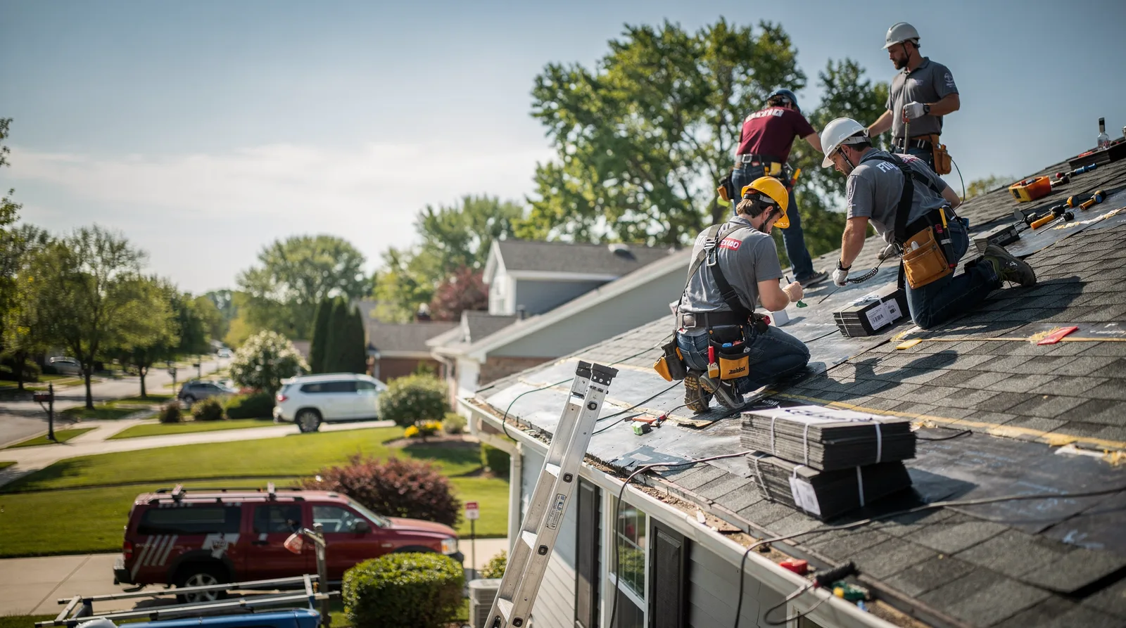 Roof Repair in Manhattan, IL around you